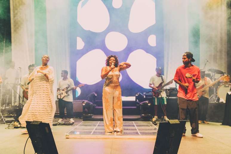 Afropop no Concha Negra reúne Margareth Menezes, Luedji Luna e Afrocidade em Salvador, em 2019