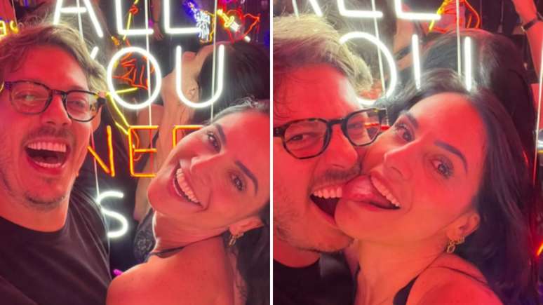 Fabio Porchat publishes the photos next to his new girlfriend for the first time