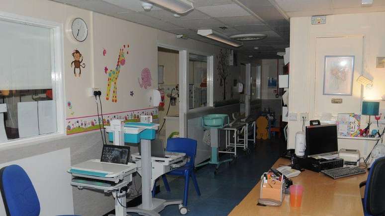 A unidade neonatal do Hospital Condessa de Chester