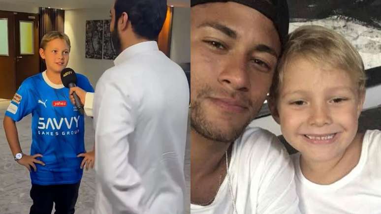 Davi Lucca e Neymar