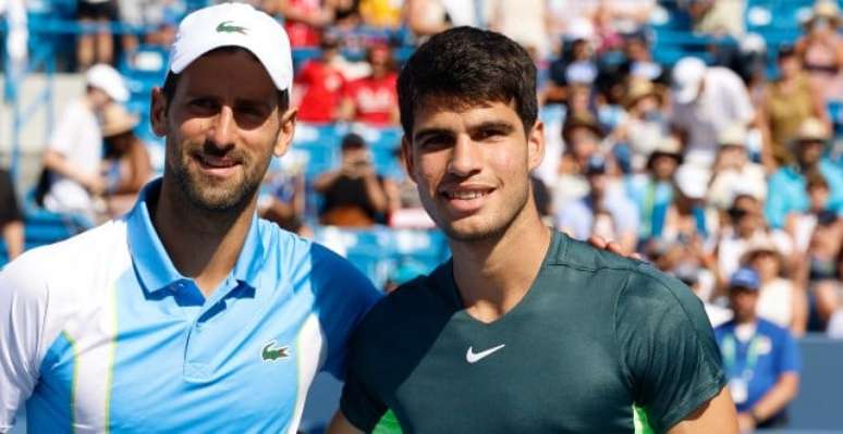 Alcaraz e Djokovic avançam à final do Masters 1000 de Cincinnati