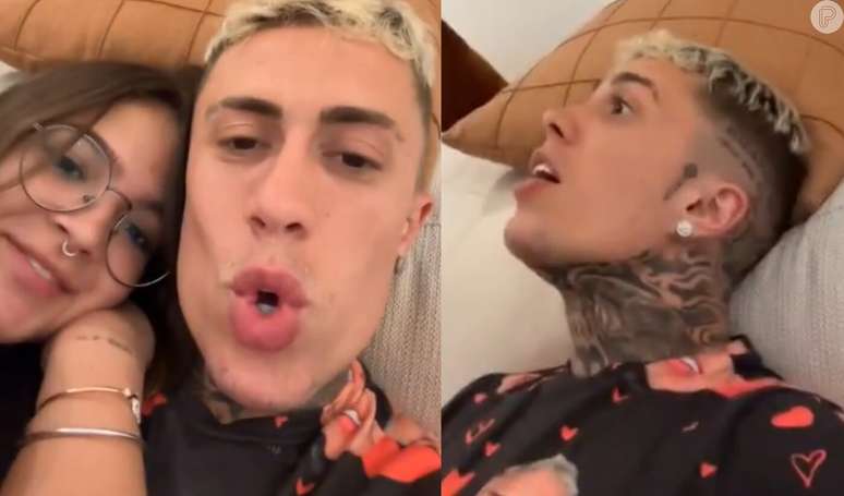 Mel Maia e Mc Daniel voltam as redes sociais juntos após ficarem sumidos.