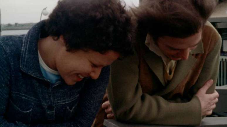 Elis Regina e Tom Jobim em cena do document&aacute;rio 'Elis&Tom - S&oacute; Tinha Que Ser Com Voc&ecirc;', de Roberto de Oliveira