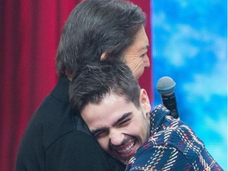 João Silva apresentou o 'Faustão na Band' junto com o pai