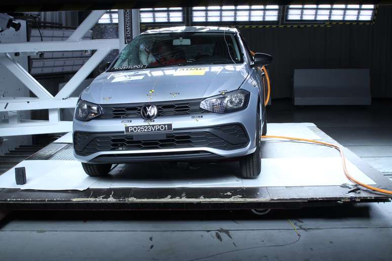 Volkswagen Polo Track: 3 estrelas no teste de impacto do Latin NCAP