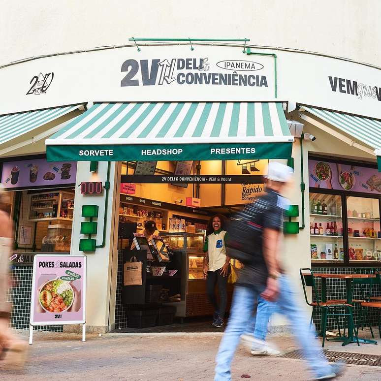 Loja de conveniência foi inaugurada em maio em Ipanema, zona sul do Rio de Janeiro