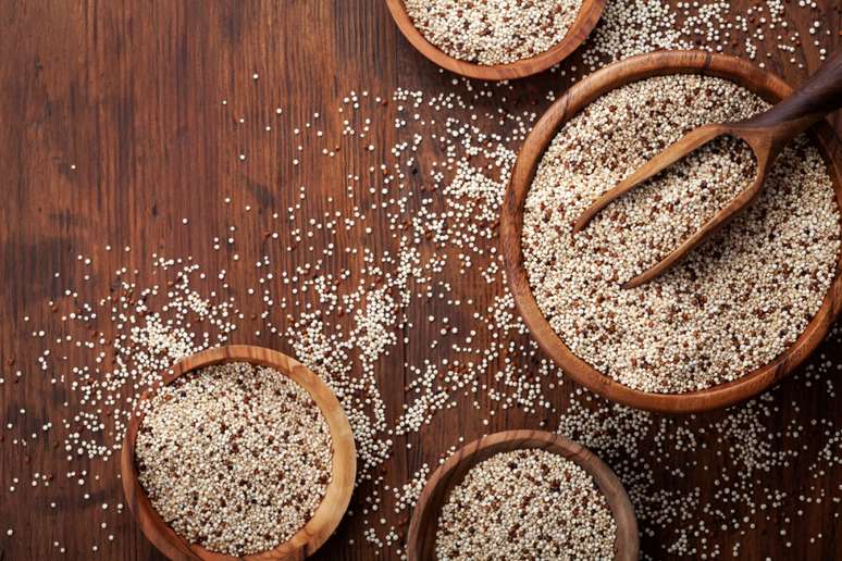 A quinoa é rica em vários nutrientes para uma alimentação mais saudável 