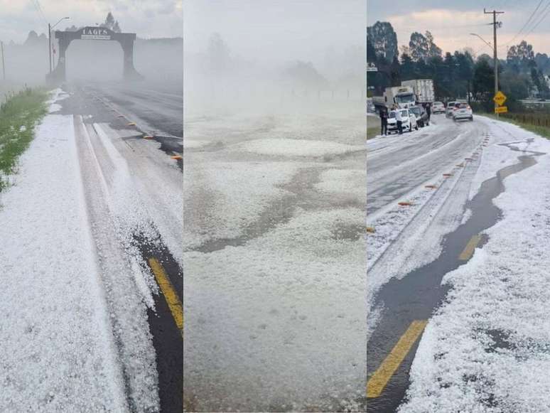 Granizo em Lages