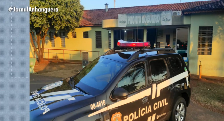 Fachada do Hospital Municipal de São Simão, no sudoeste de Goiás 