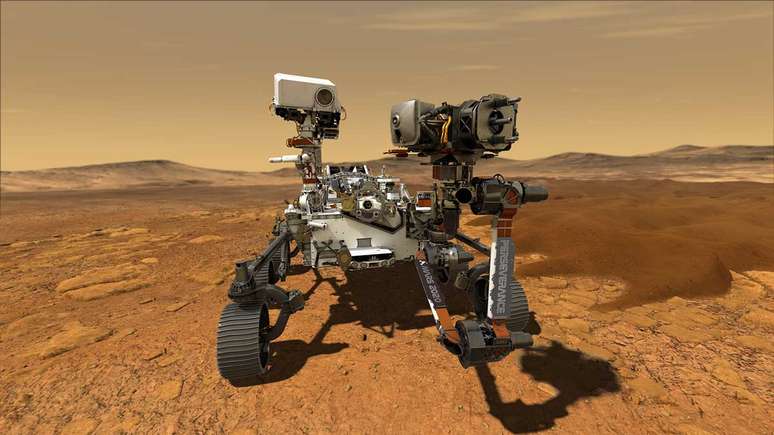 Rover Perseverance encontrou rochas de formato inusitado em Marte