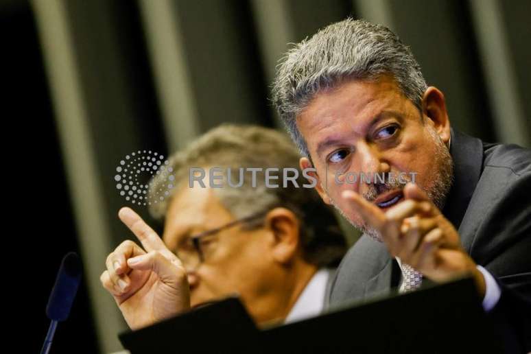 Presidente da Câmara dos Deputados, Arthur Lira, em sessão no plenário da Casa
20/12/2022
REUTERS/Adriano Machado