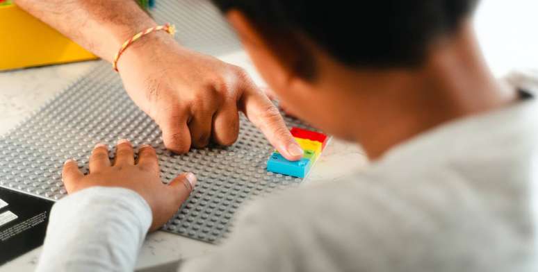 Lego Braille Bricks