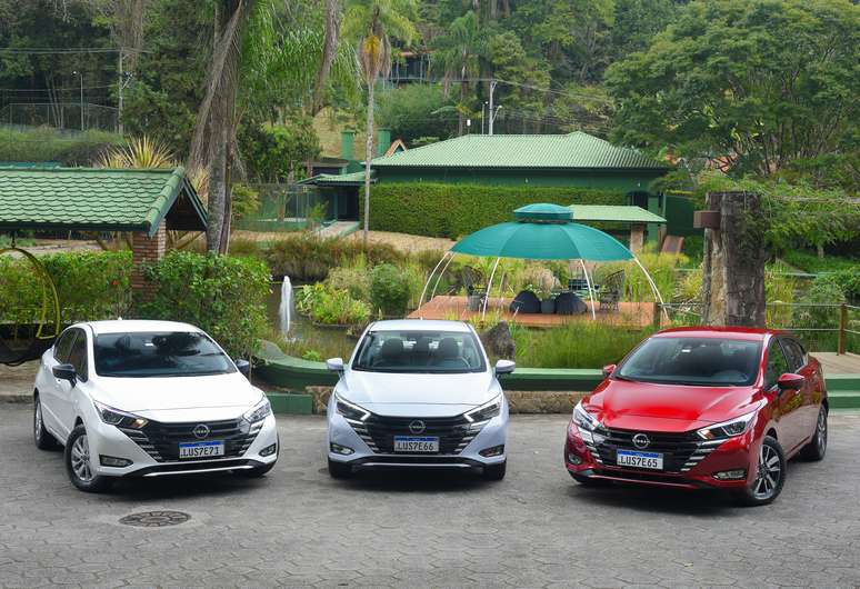 Novo Nissan Versa 2024: versões Sense, Exclusive e Advance