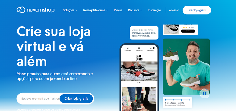 Nuvemshop é uma das maiores plataformas de e-commerce na América Latina (Imagem: Captura de tela/Guilherme Haas/Canaltech)