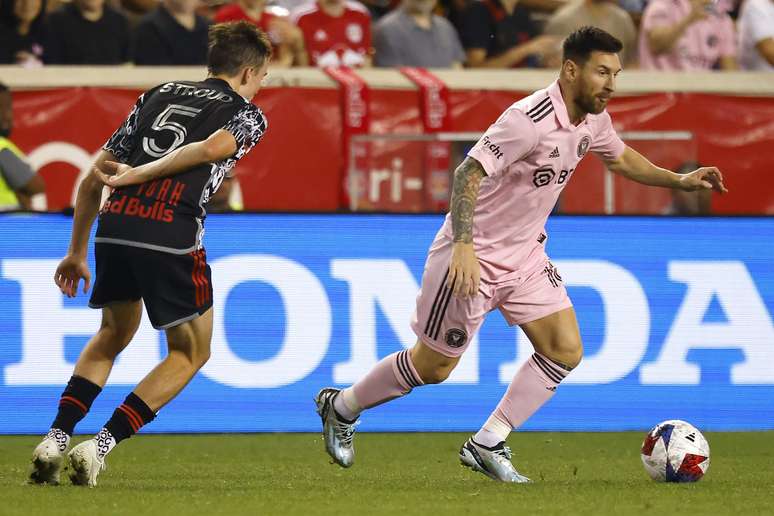 Messi teve poucos minutos em campo 