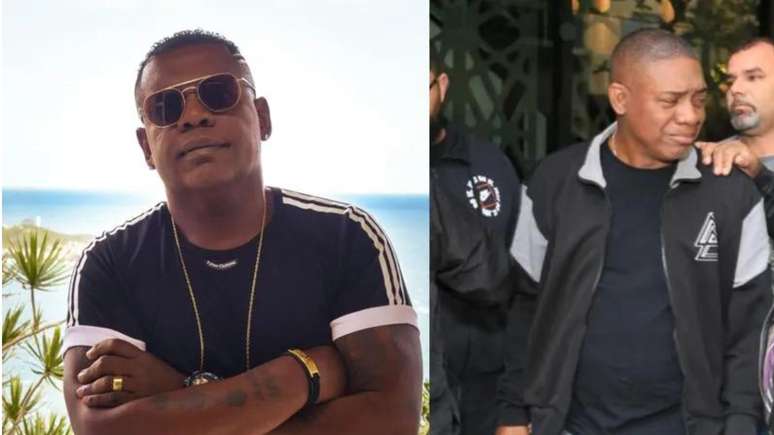 MC Marcinho’s brother comforted in front of the hospital where the singer died