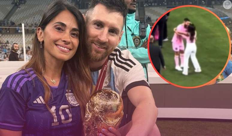 Antonela Roccuzzo é esposa de Messi e sem querer entrou em uma saia justa com um companheiro do marido.