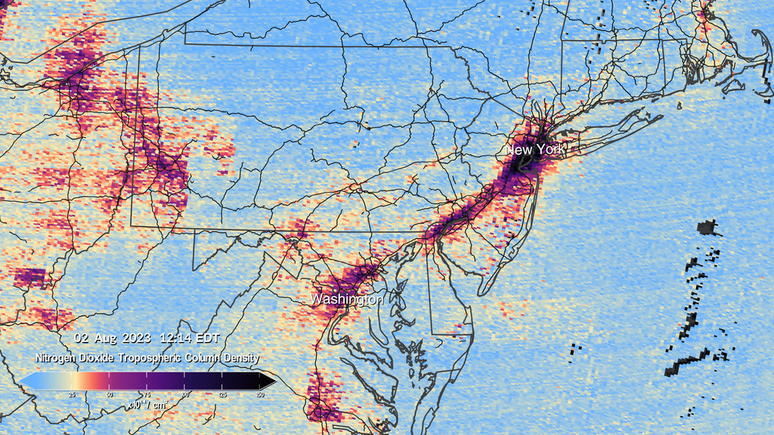 (Imagem: Kel Elkins/NASA's Scientific Visualization Studio)