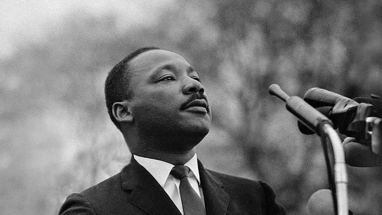 Martin Luther King nasceu em 15 de janeiro de 1929 em Atlanta, nos EUA