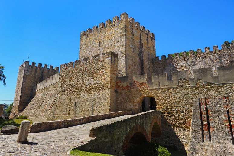 Castelo de S. Jorge foi utilizado estrategicamente durante as Cruzadas 