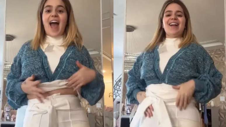 Viih Tube celebrates weight loss and reveals new clothing sizes