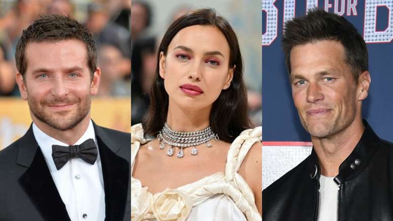 Tom Brady não sente ciúmes da relação próxima de Irina Shayk e seu ex, Bradley Cooper: "Acha ótimo"