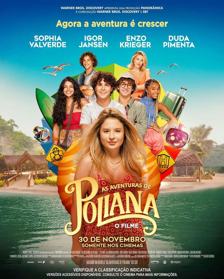 Foto: Na novela 'As Aventuras de Poliana', Poliana (Sophia