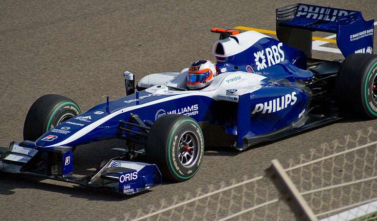 Rubens Barrichello durante a temporada de 2010 