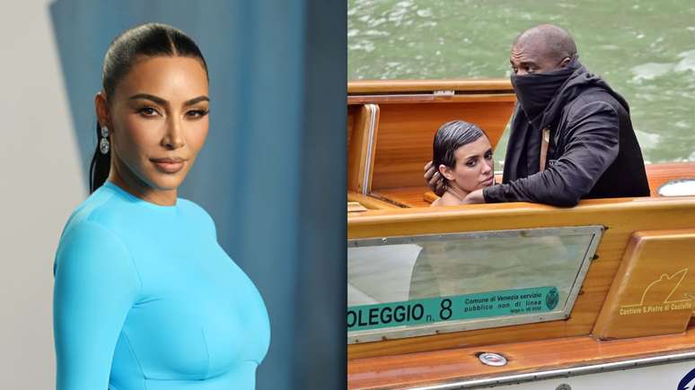 Kim Kardashian está 'desesperadamente envergonhada' com flagra polêmico de Kanye West, diz jornal