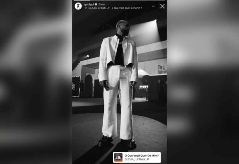 Gabigol lan&ccedil;ou m&uacute;sica no dia de sua festa de anivers&aacute;rio &ndash; Reprodu&ccedil;&atilde;o/Instagram