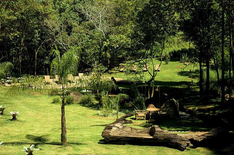 Jardim do lago Lake Vilas