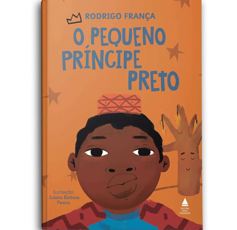 Capa do livro O Pequeno Príncipe Preto, de Rodrigo França