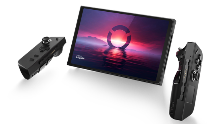 Differential of Lenovo Legion Go are the detachable controls; the joystick on the right also works as a mouse in FPS games (Image credit: Disclosure / Lenovo) Differential of Lenovo Legion Go are the detachable controls; the joystick on the right also works as a mouse in FPS games (Image credit: Disclosure / Lenovo)