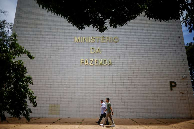 Fachada do prédio do Ministério da Fazenda em Brasília 14/02/2023