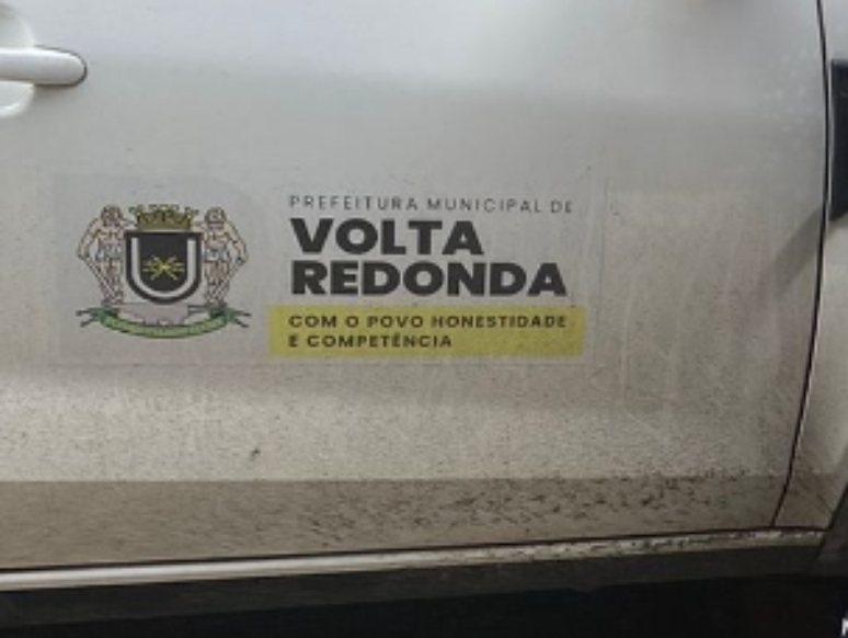 Animal foi resgatado por serviço da prefeitura de Volta Redonda