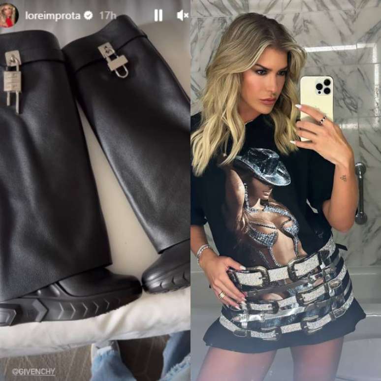 Look de Lorena Improta surpreende pelo preço da bota: R$ 23 mil