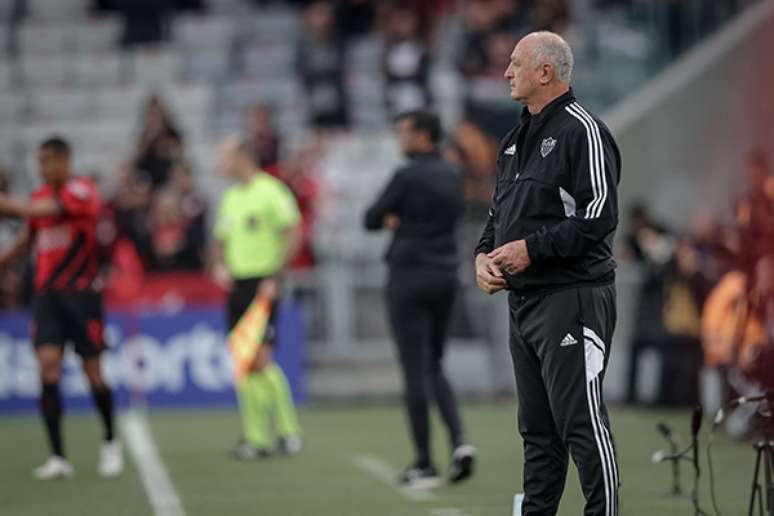 Felipão reencontrou o Athletico-PR em Curitiba –