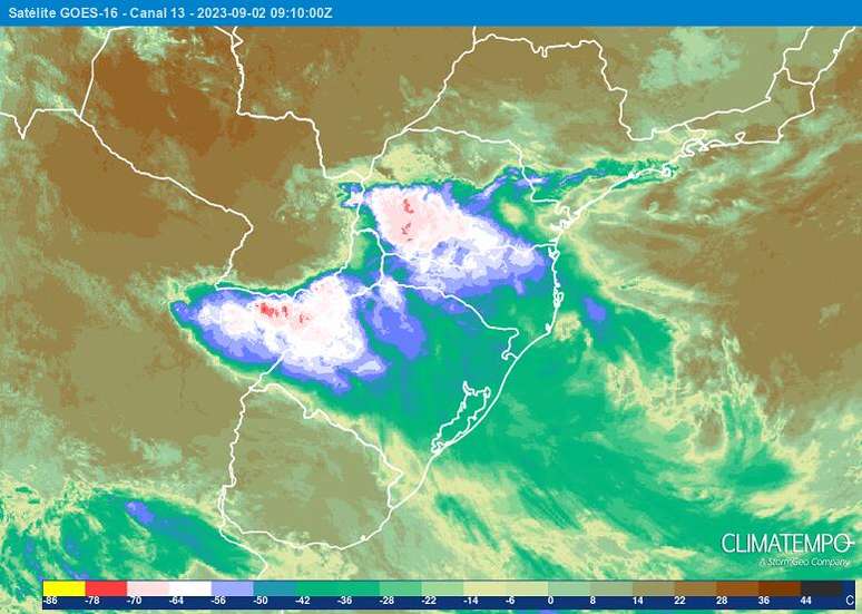 Rio Grande do Sul on alert for thunderstorms