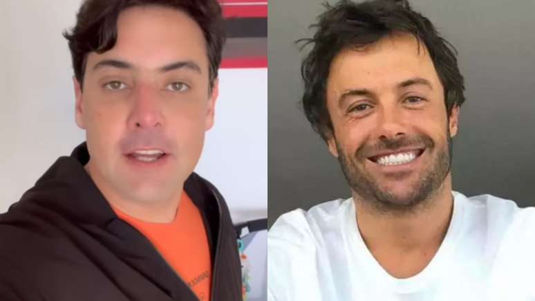 Bruno de Luca e Kayky Brito. Reprodução/Instagram