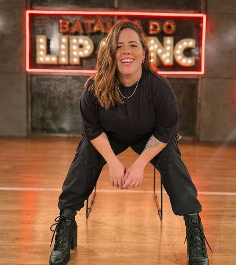 Tati Machado celebra participação na Batalha do Lip Sync