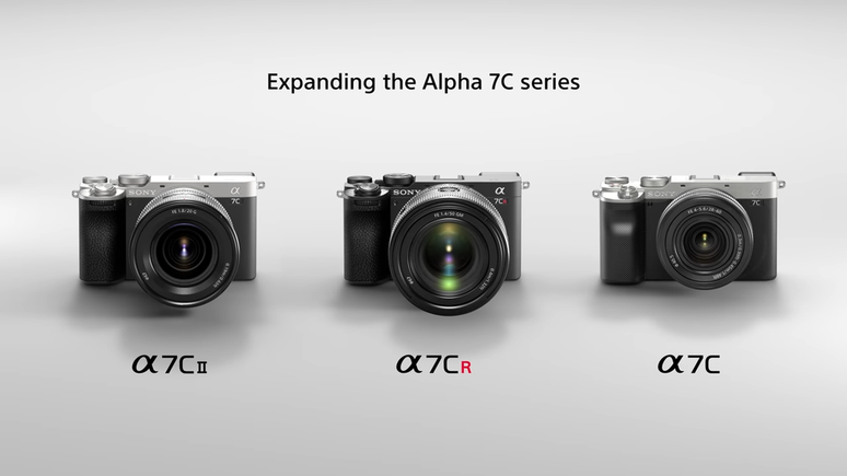Sony expande linha A7C com novos modelos compactos de alto desempenho e preço elevado (Imagem: Divulgação/Sony)