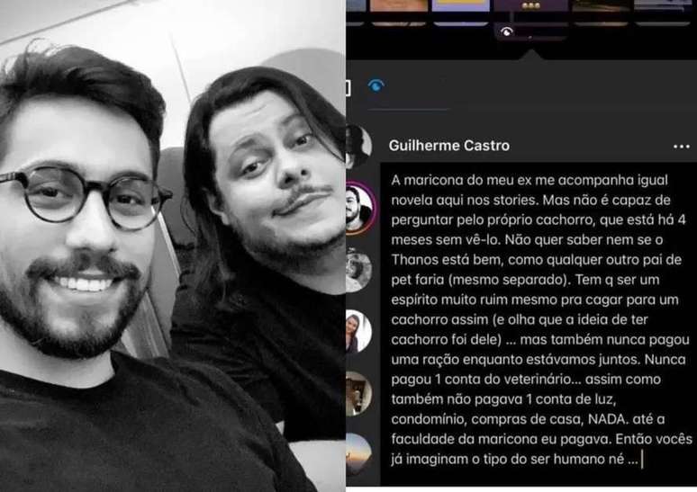 Marcus Majella blows up his ex-boyfriend on social media: “Maricona”