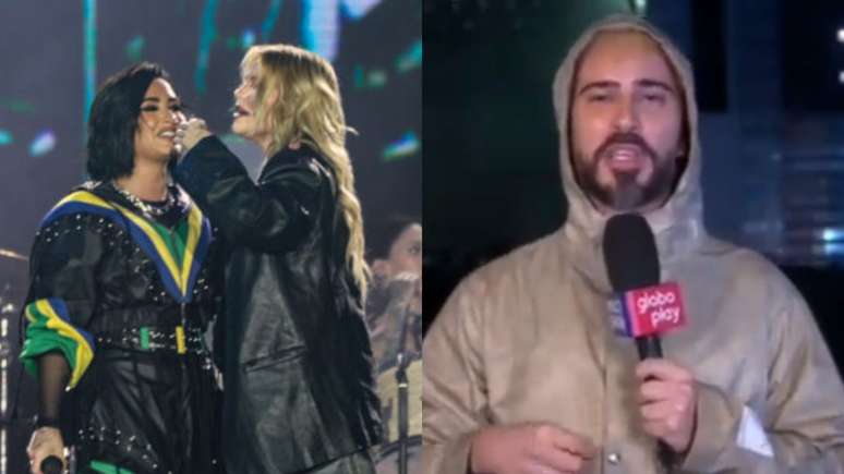 Demi Lovato, Luísa Sonza e Guilherme Guedes