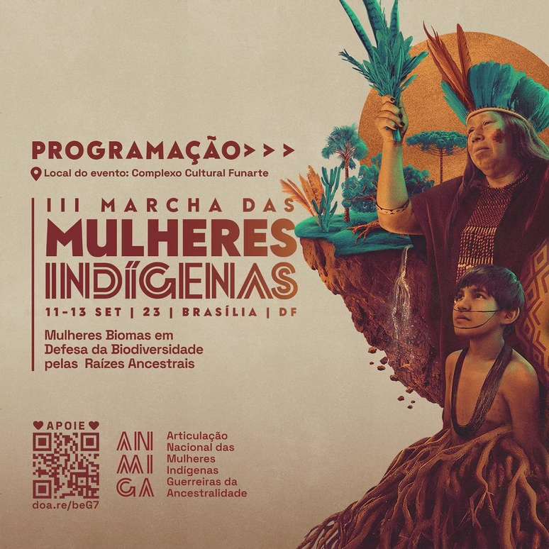 Evento em Brasília (DF) terá a presença de mulheres indígenas de países como Rússia, Estados Unidos e Nova Zelândia