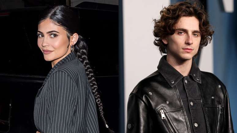 Kylie Jenner e Timothée Chalamet são flagrados aos beijos: "A noite toda"