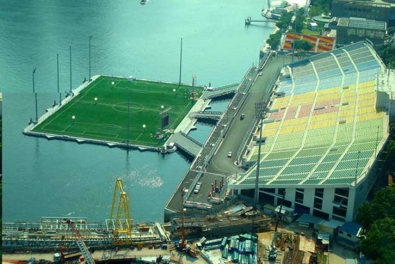 Marina Bay Stadium, em Cingapura.