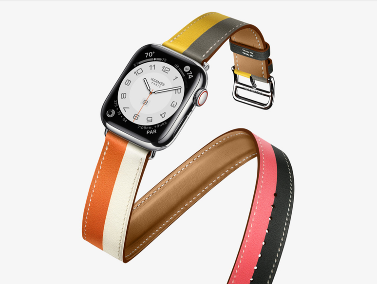 Pulseiras em couro para o Apple Watch podem virar coisa do passado (Imagem: Divulgação/Apple)