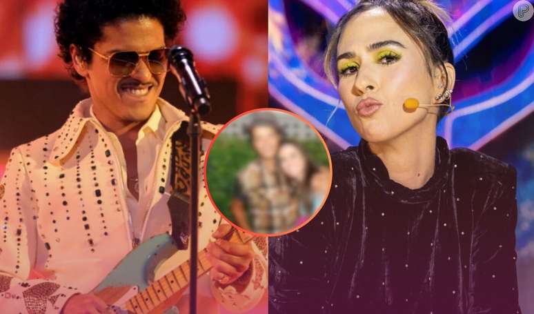 Tatá Werneck publicou uma foto velha com Bruno Mars e surpreendeu seus seguidores.