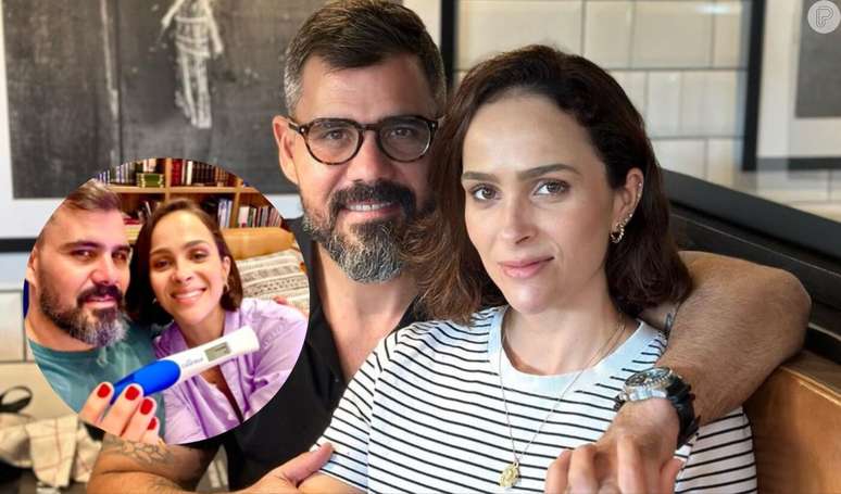 Juliano e Letícia Cazarré anunciam nova gravidez.