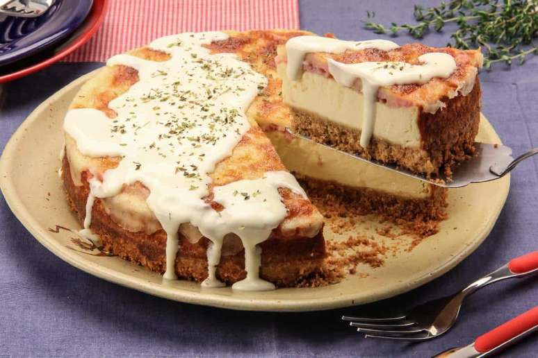 Bauru Savory Cheesecake: Explore new flavors with the recipe